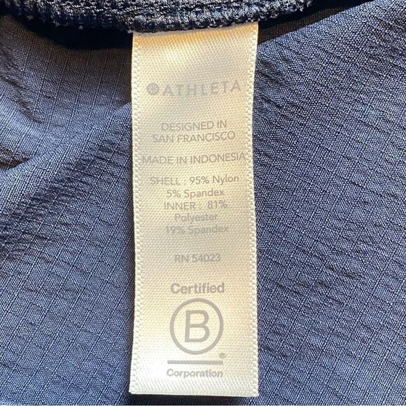 Athleta Blue Crest Skorts - Picture 3 of 9